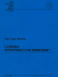 L'azienda: appartengo o mi appartiene?